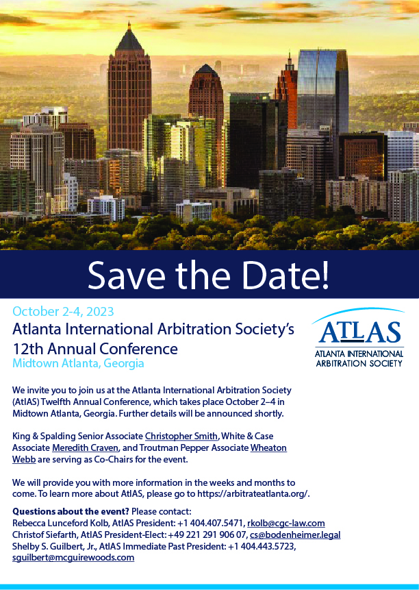 12th Annual AtlAS Conference Save-the-Date